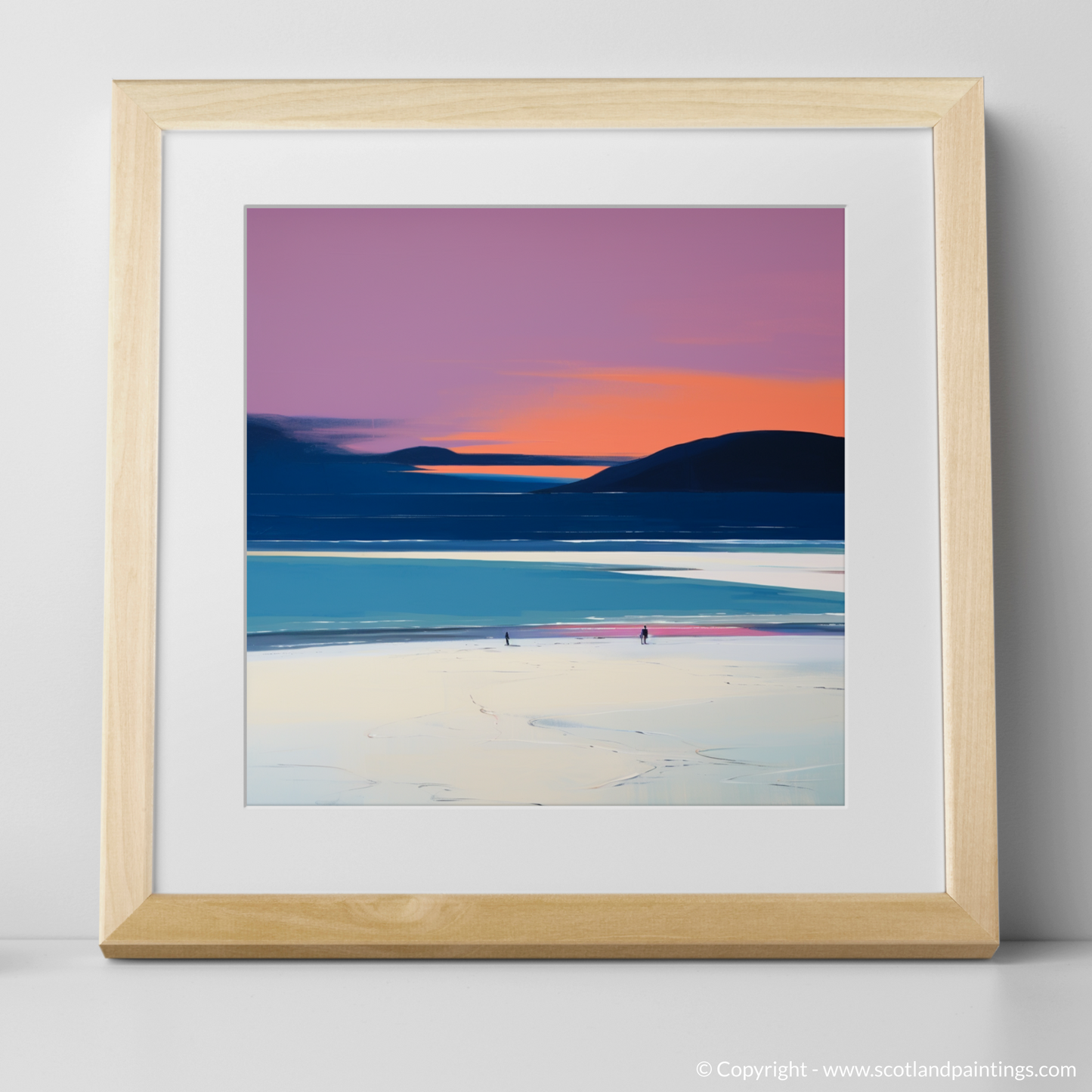 Dusk Embrace at Luskentyre Beach