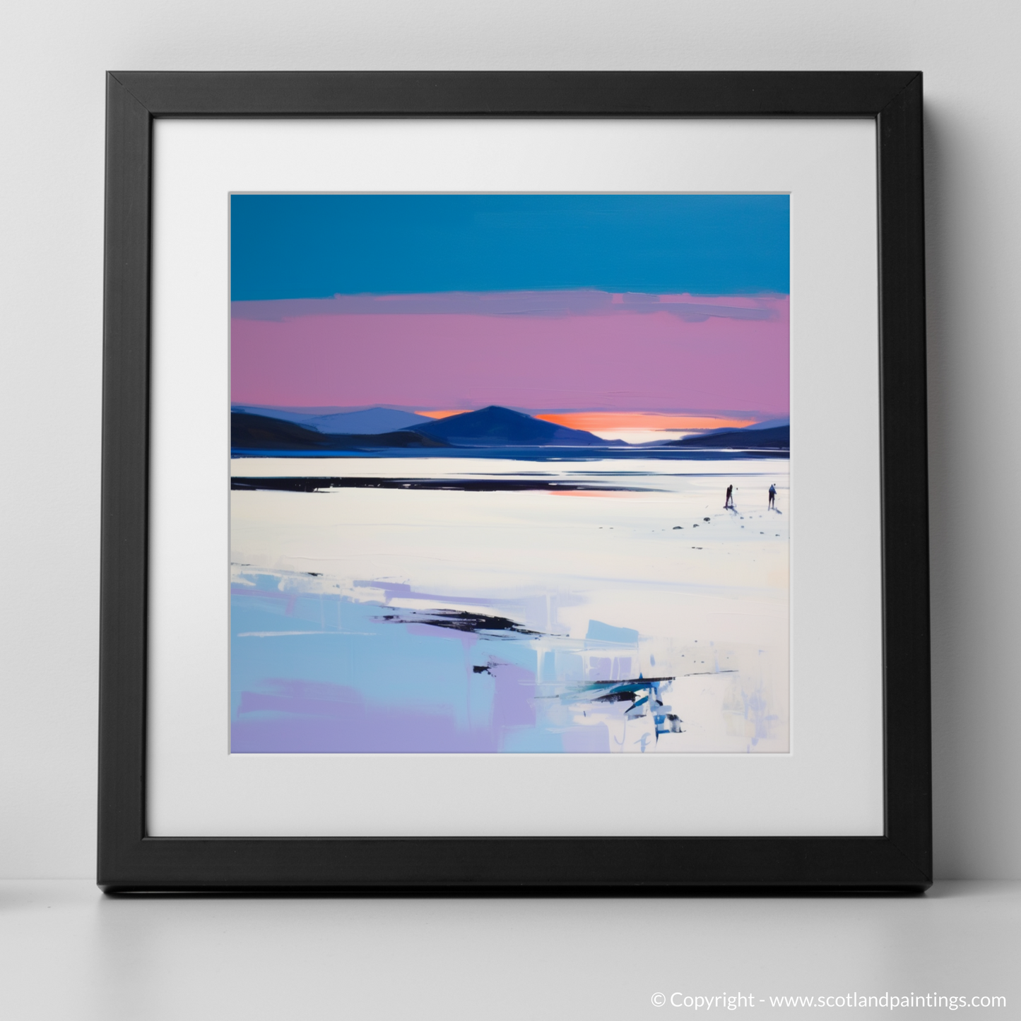 Dusk Embrace at Luskentyre Beach