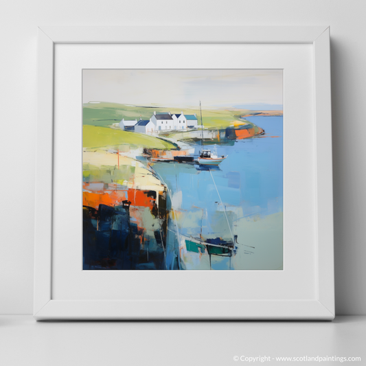 Cove Harbour Dreams: An Abstract Impressionist Journey