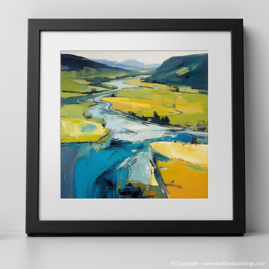 River Orchy Reverie: An Abstract Impression of Scottish Splendour