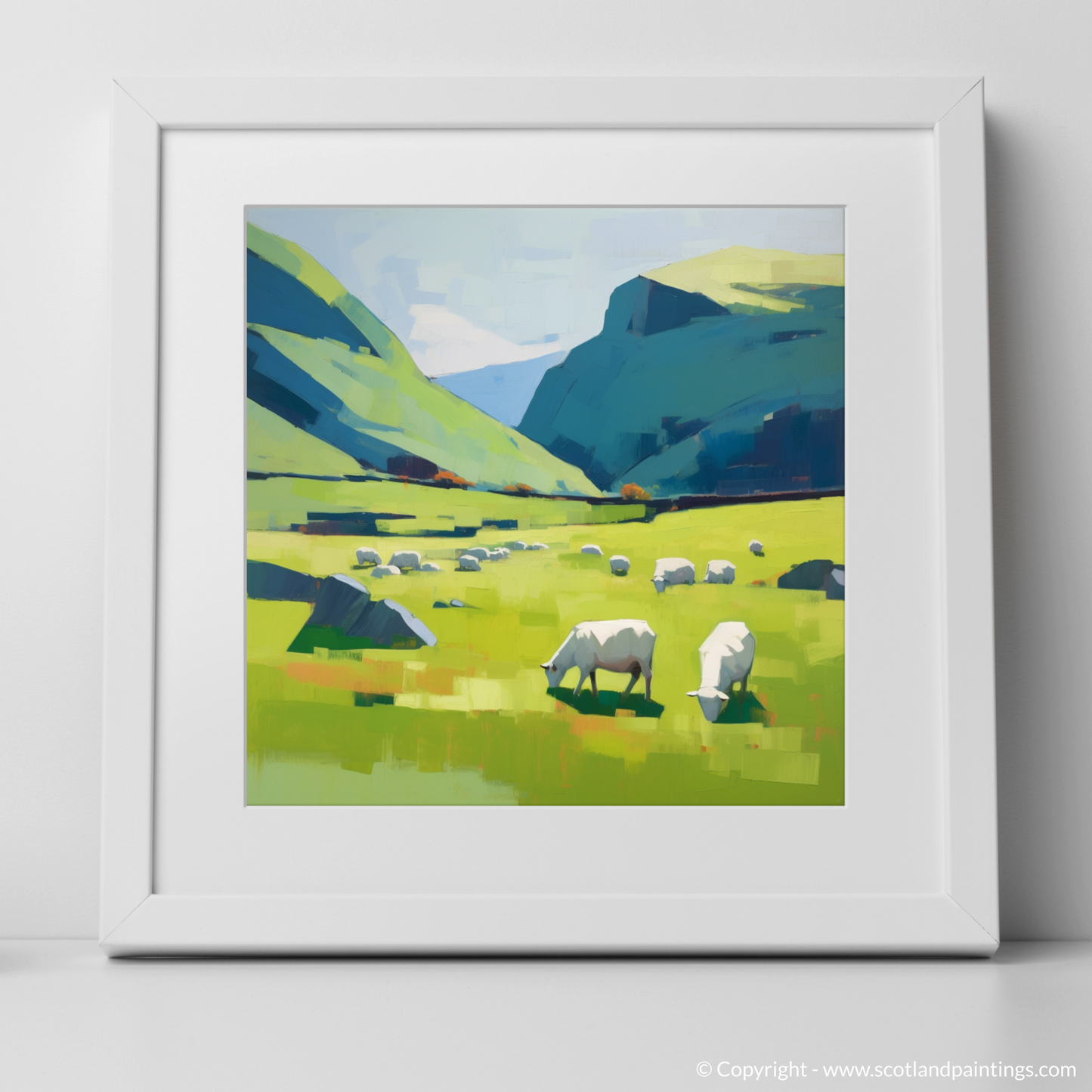 Grazing Harmony in Glencoe's Embrace