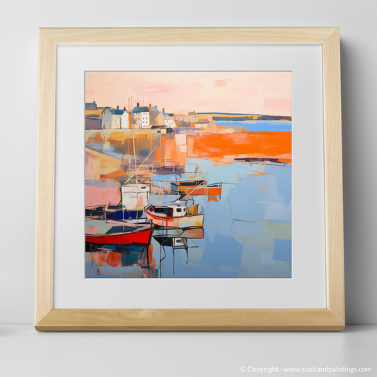 Harbour Twilight: An Abstract Impression of St Monans at Sunset