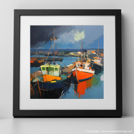 Stormy Serenity at Macduff Harbour