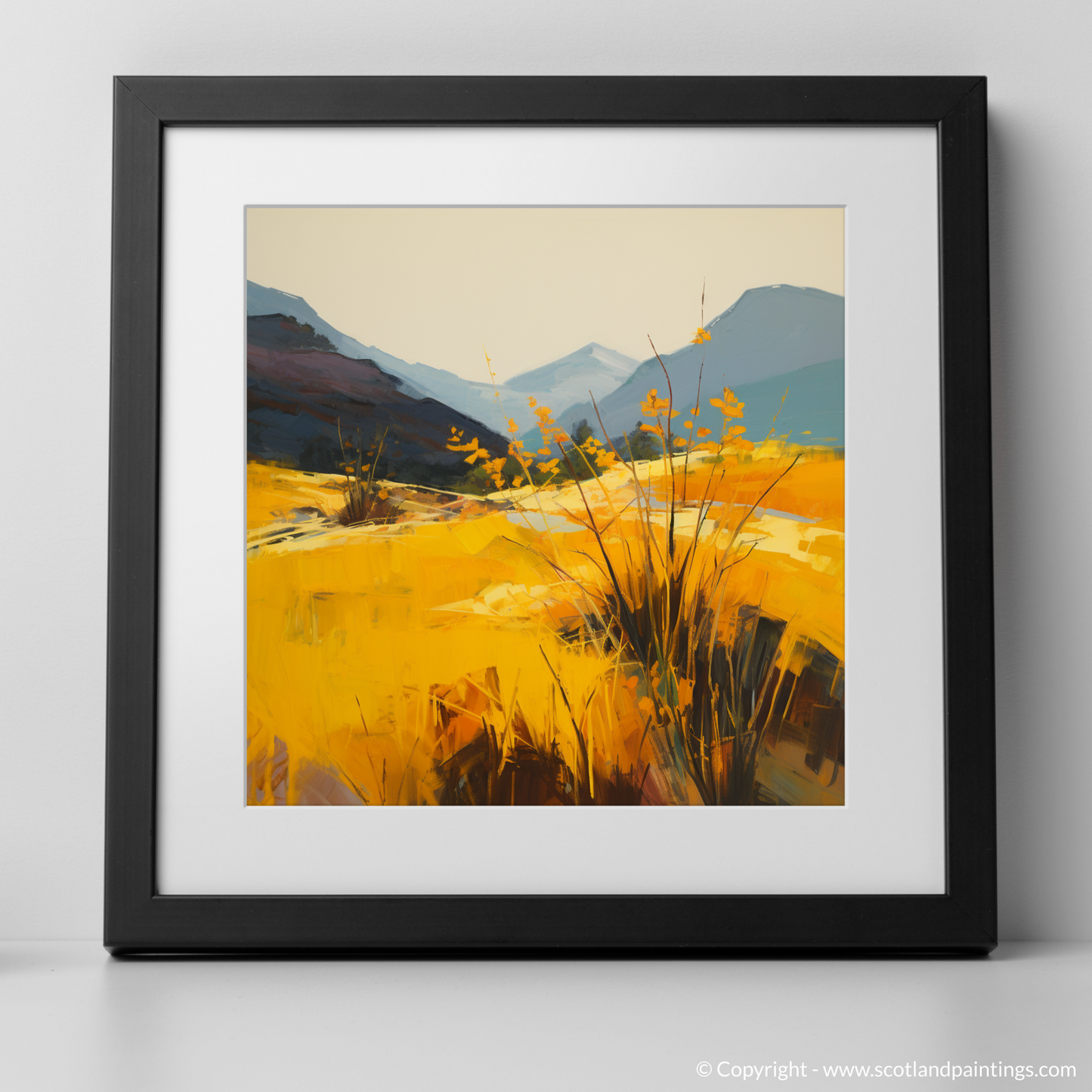 Golden Bracken Radiance in Glencoe