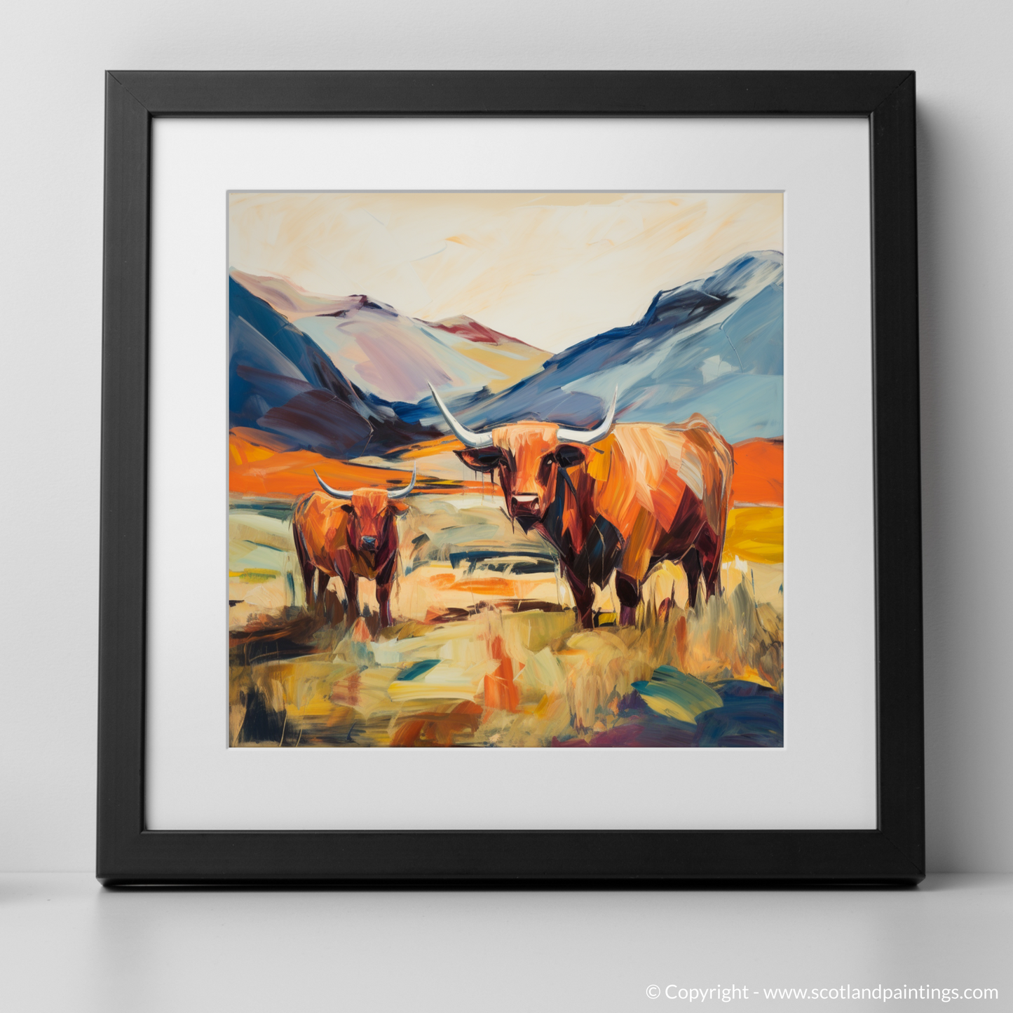 Highland Essence: Cows and Colours of Glencoe