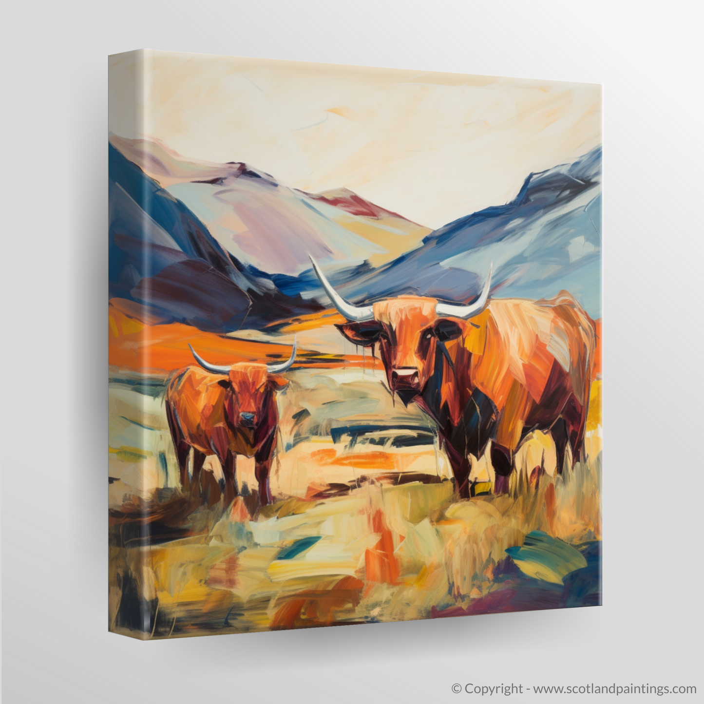 Highland Essence: Cows and Colours of Glencoe