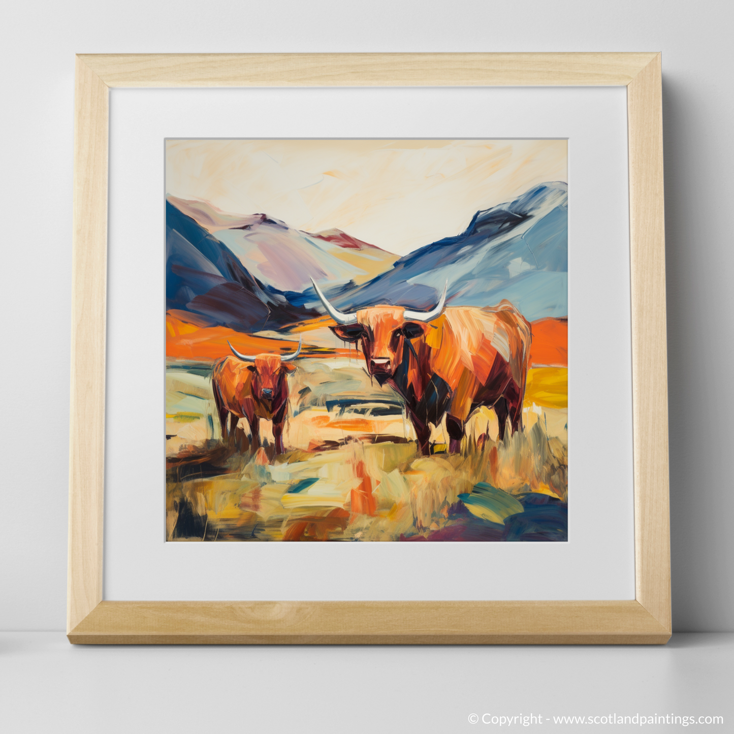 Highland Essence: Cows and Colours of Glencoe