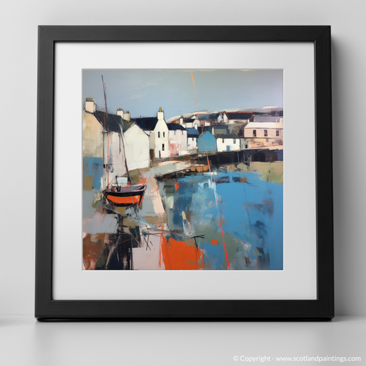 Anstruther Abstracted: A Dance of Scottish Village Colours