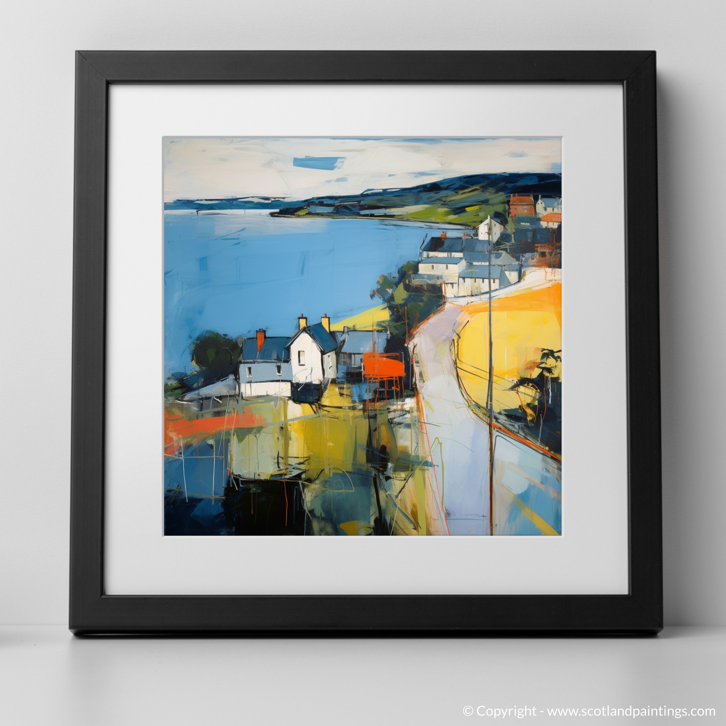 West Coast Whispers: Oban, Argyll and Bute through Abstract Impressionism