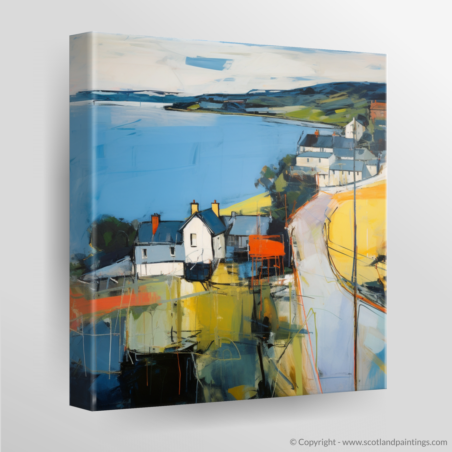 West Coast Whispers: Oban, Argyll and Bute through Abstract Impressionism