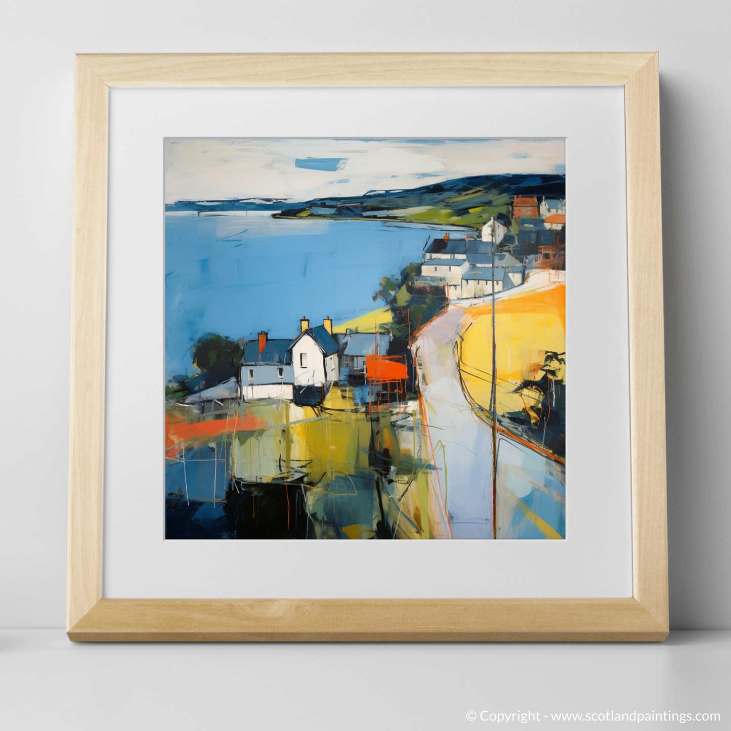 West Coast Whispers: Oban, Argyll and Bute through Abstract Impressionism