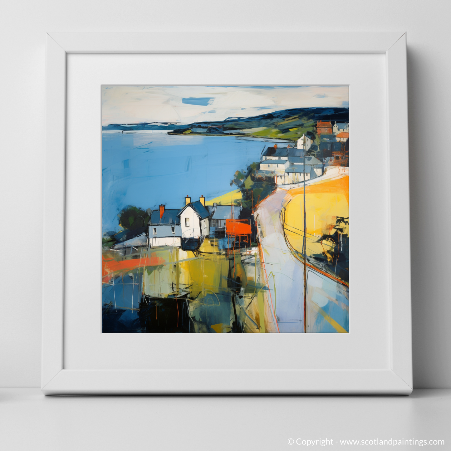 West Coast Whispers: Oban, Argyll and Bute through Abstract Impressionism