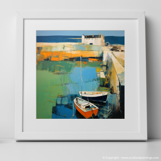 Harbour Hues of St Monans - An Abstract Impressionist Journey