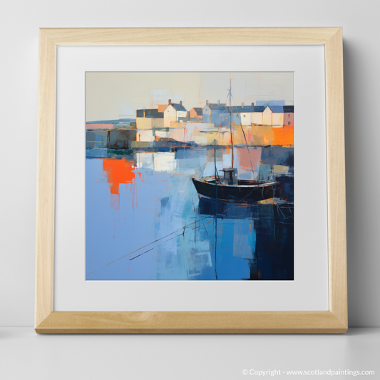 Dusk at Anstruther Harbour: A Symphony of Light and Colour