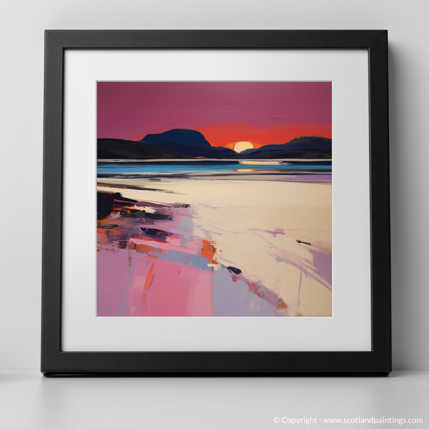 Twilight Embrace at Camusdarach Beach