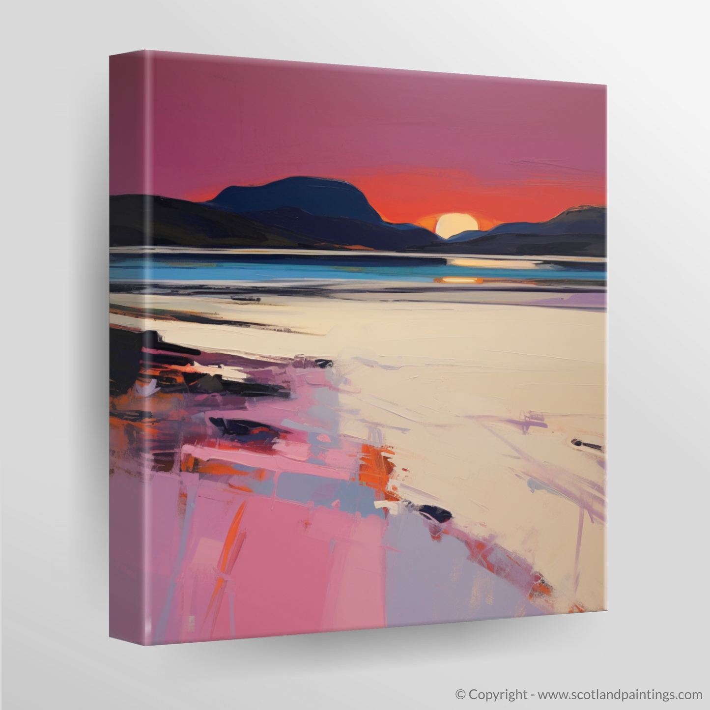 Twilight Embrace at Camusdarach Beach