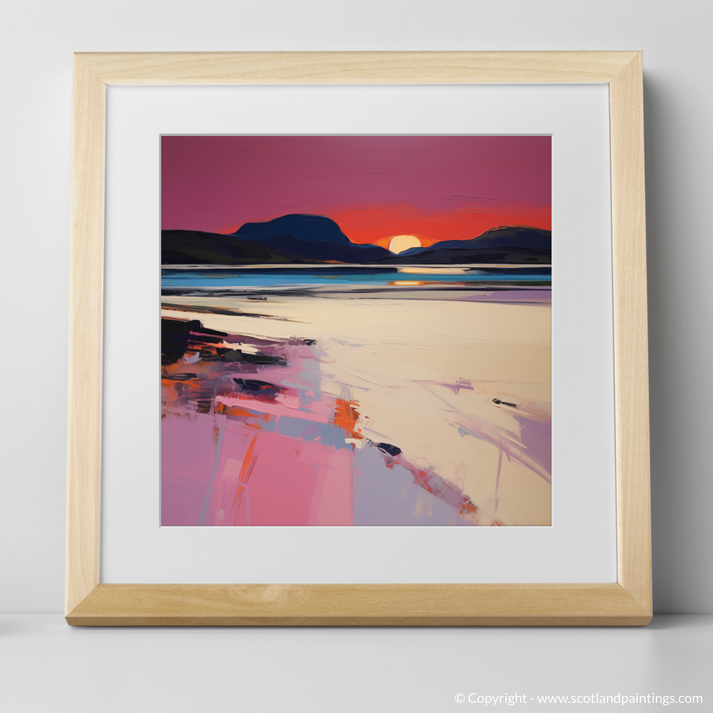 Twilight Embrace at Camusdarach Beach