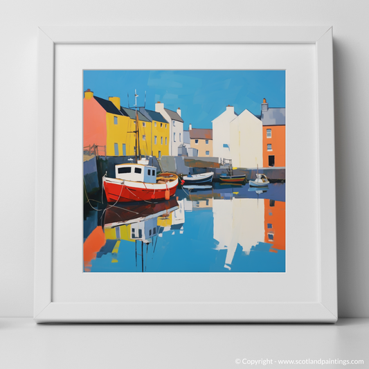 Stornoway Serenity: A Contemporary Harbour Reflection