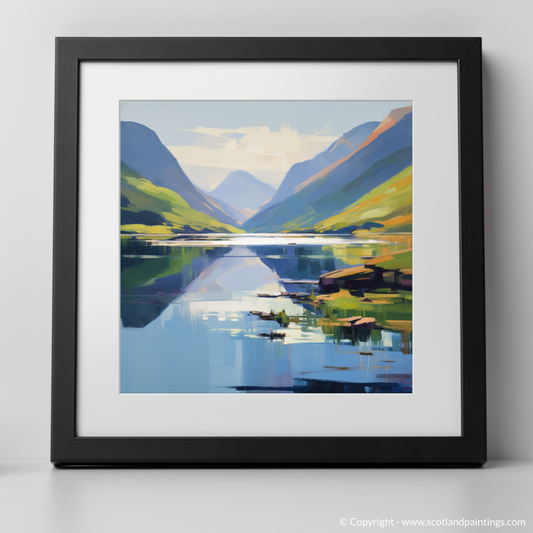 Summer Serenity in Glen Etive: A Contemporary Scottish Highland Masterpiece
