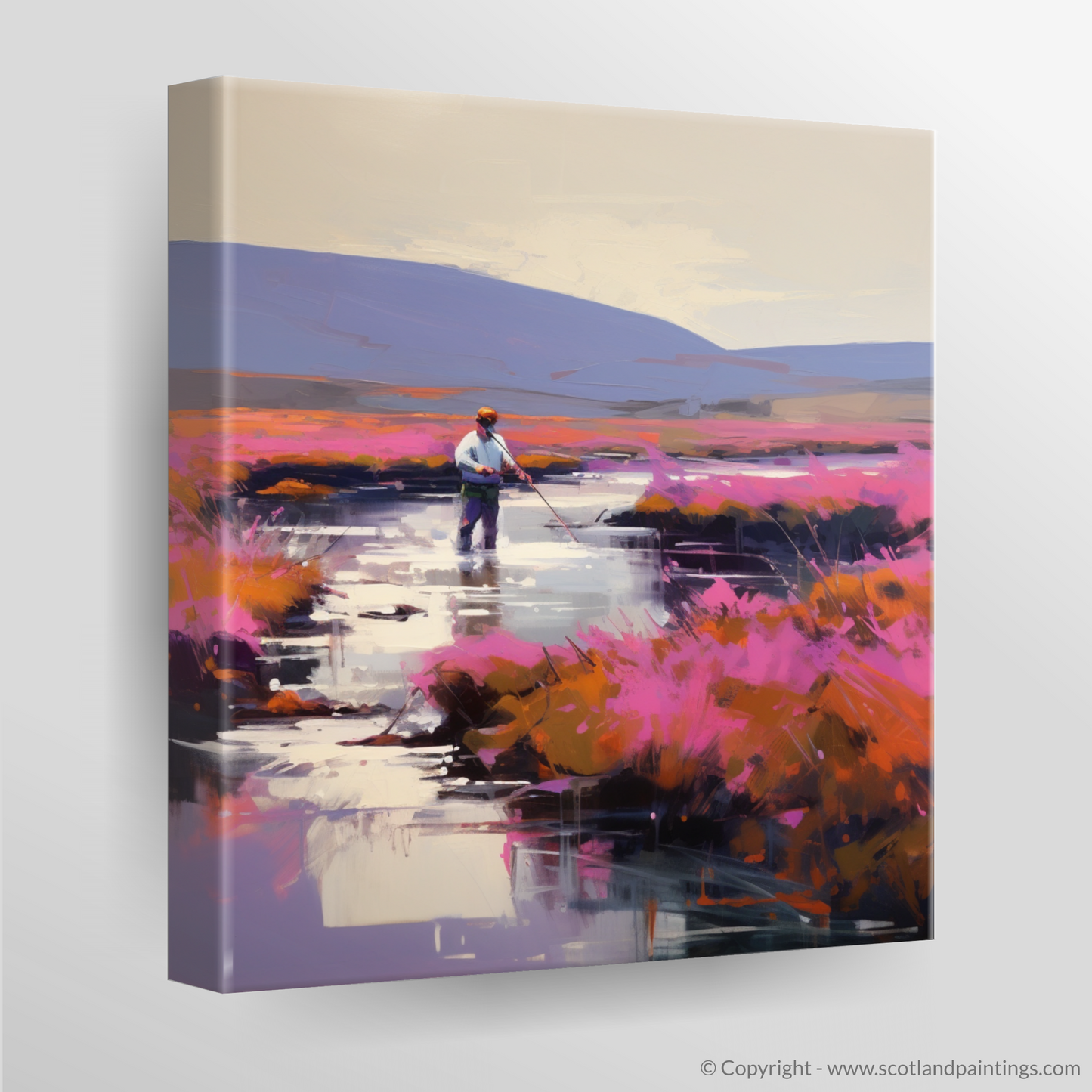 Tranquil Waters and Blooming Heather: A Scottish Fly Fishing Adventure