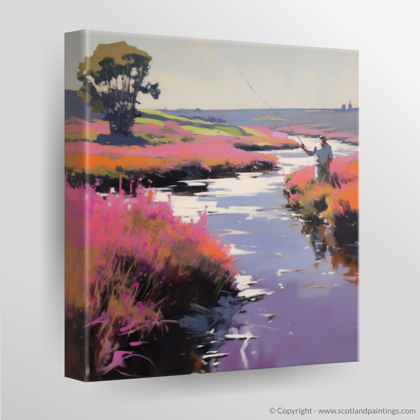 Heather Bloom by the River Conon: A Fly Fishing Reverie