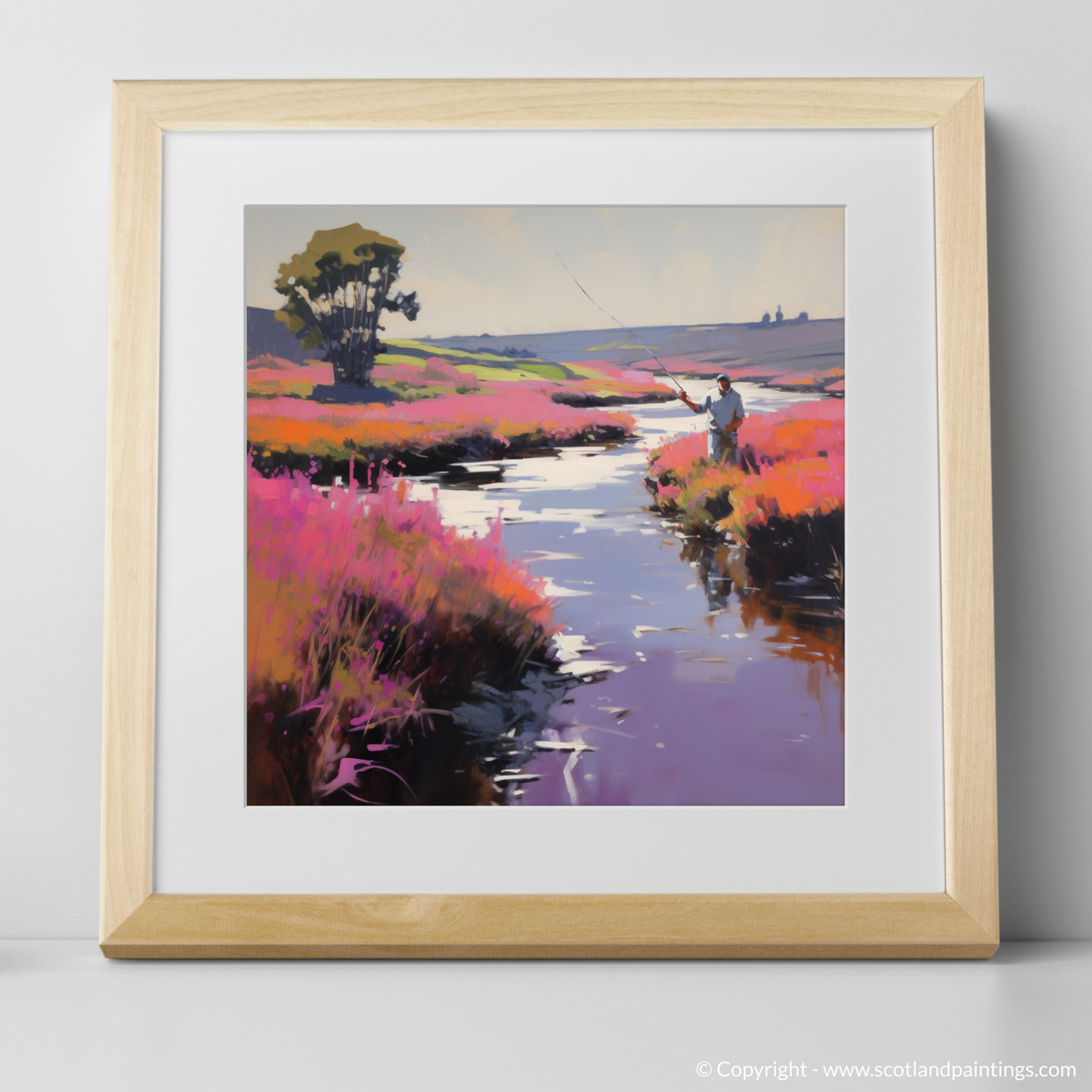 Heather Bloom by the River Conon: A Fly Fishing Reverie