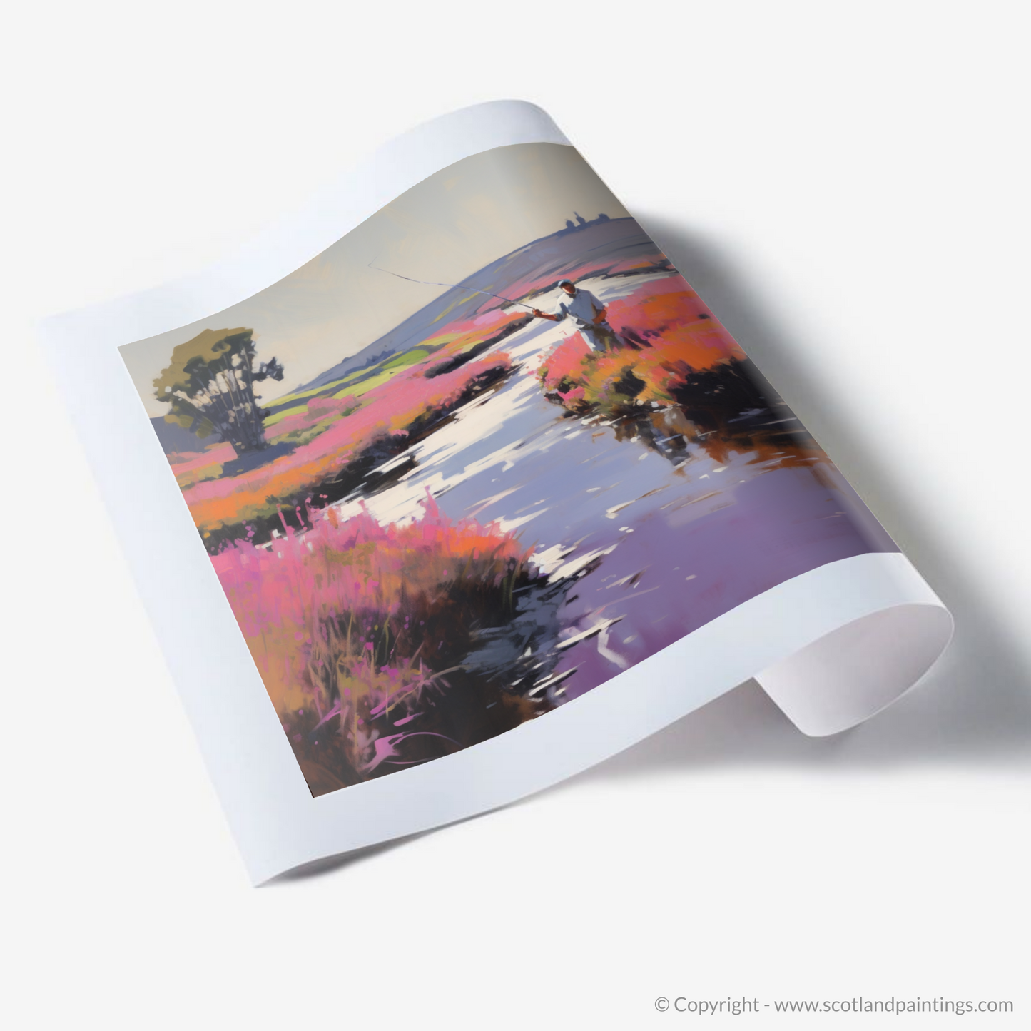 Heather Bloom by the River Conon: A Fly Fishing Reverie