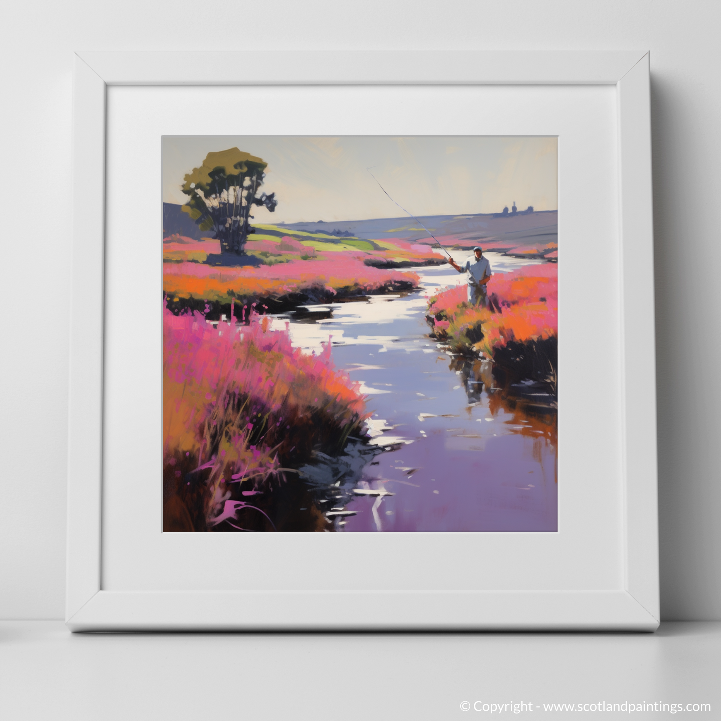 Heather Bloom by the River Conon: A Fly Fishing Reverie