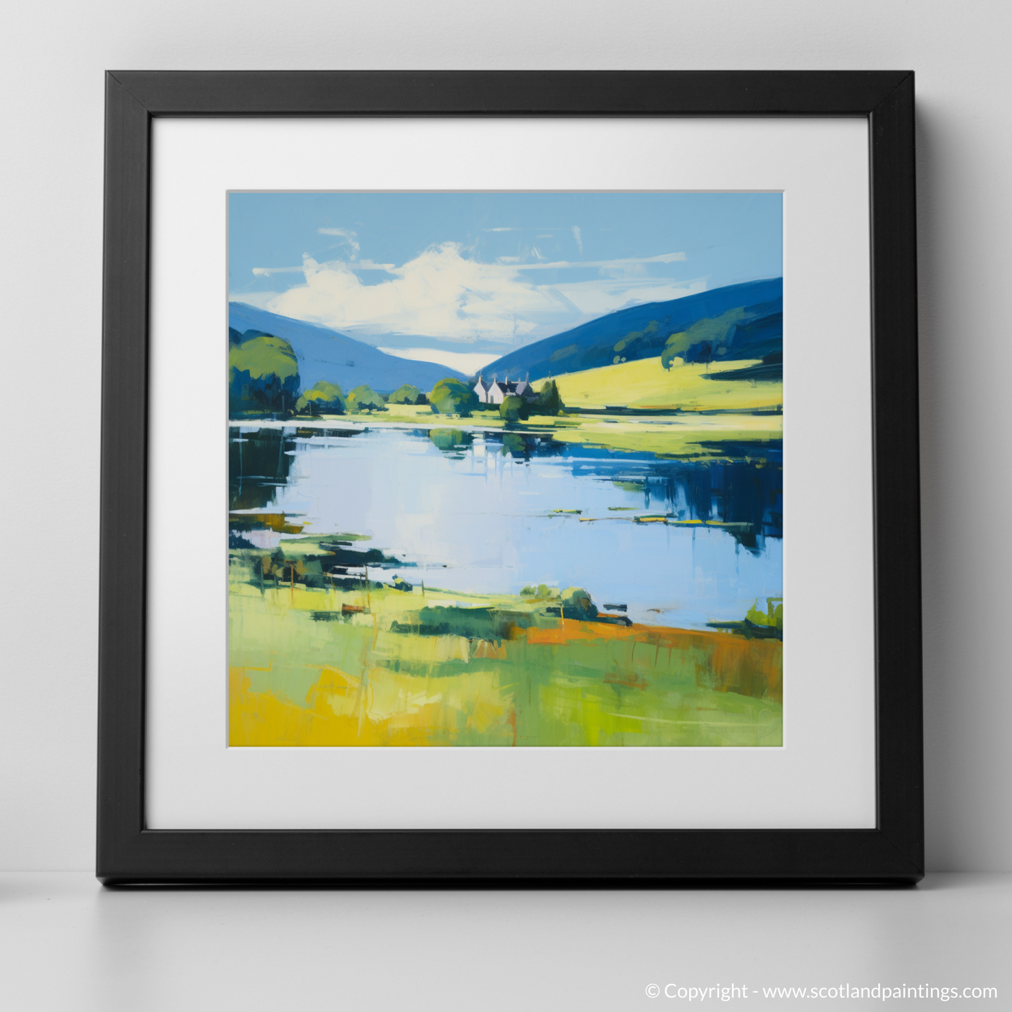 Loch Tay Serenity: A Contemporary Reflection of Perthshire's Splendour