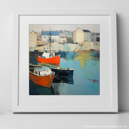 Abstract Impressions of Stornoway Harbour