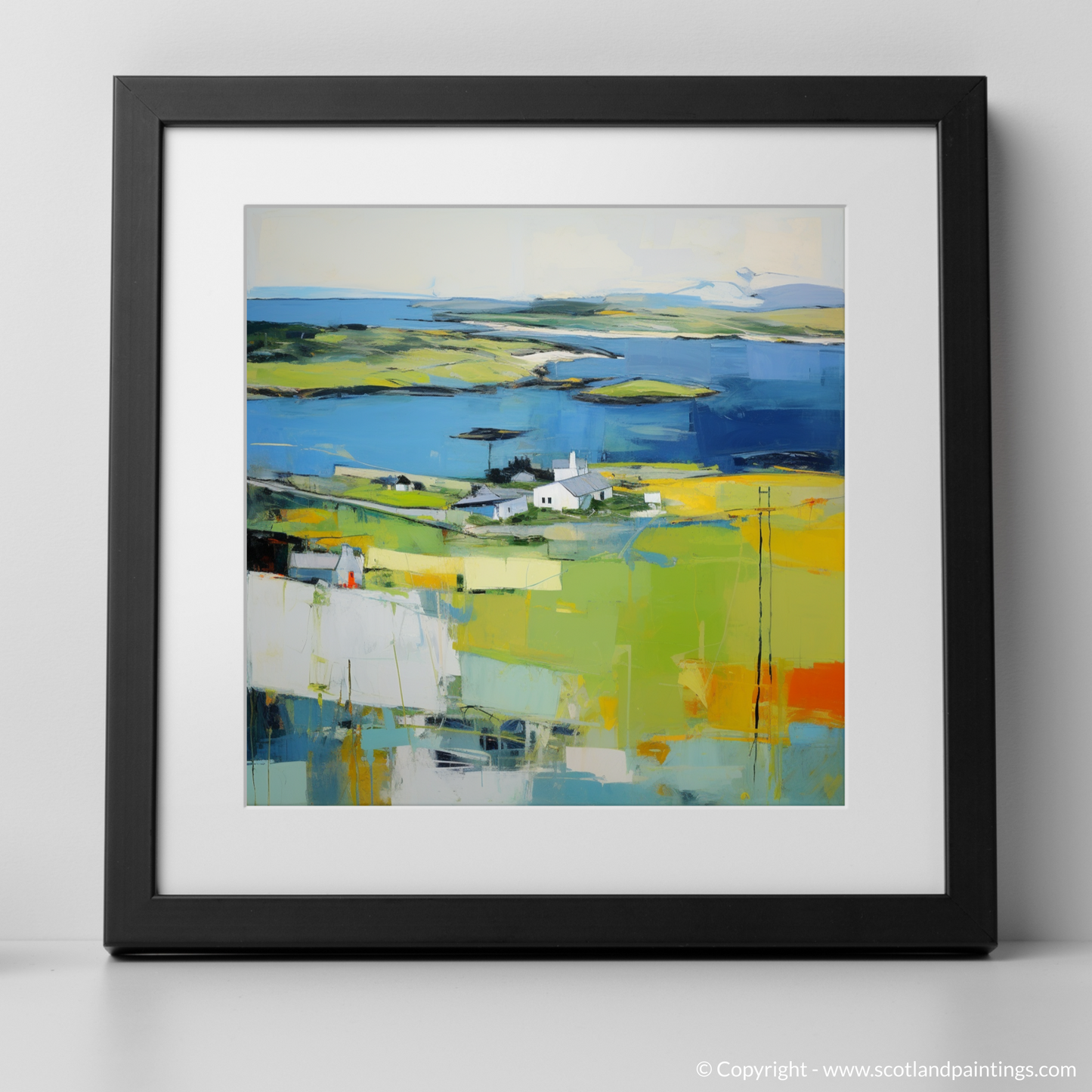 Isle of Lismore Essence: An Abstract Impressionist Homage