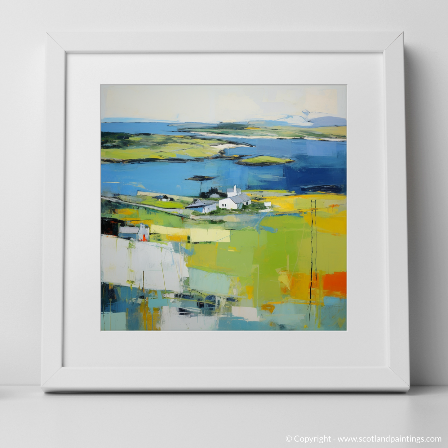 Isle of Lismore Essence: An Abstract Impressionist Homage