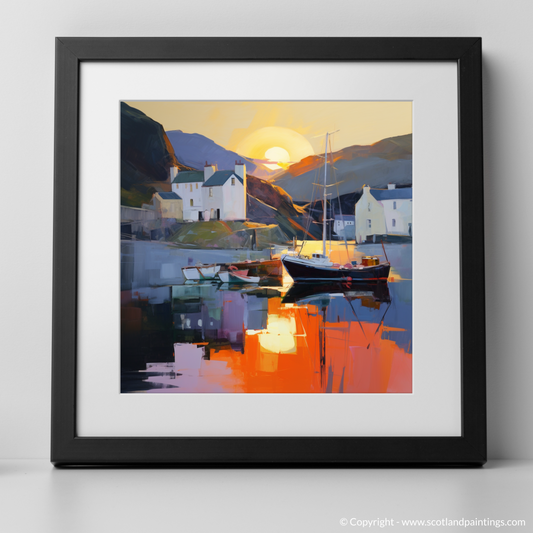 Sunset Serenade at Portree Harbour