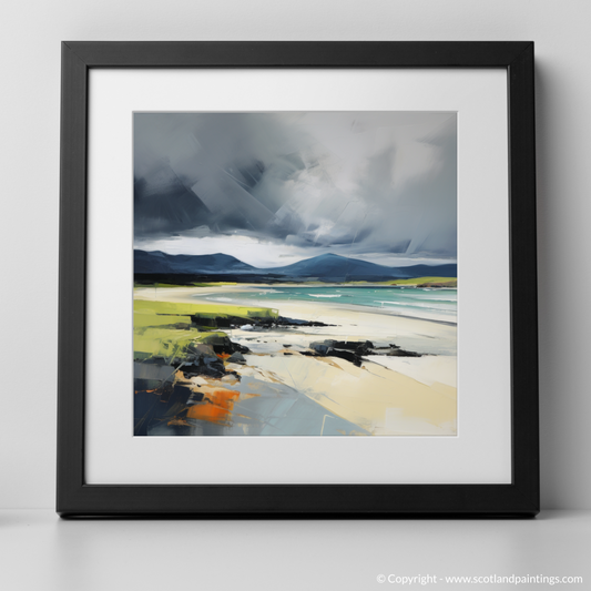 Storm over Kiloran Bay: A Contemporary Scottish Cove Scene