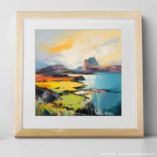 Isle of Skye Impression: An Abstract Ode to Scottish Wilderness