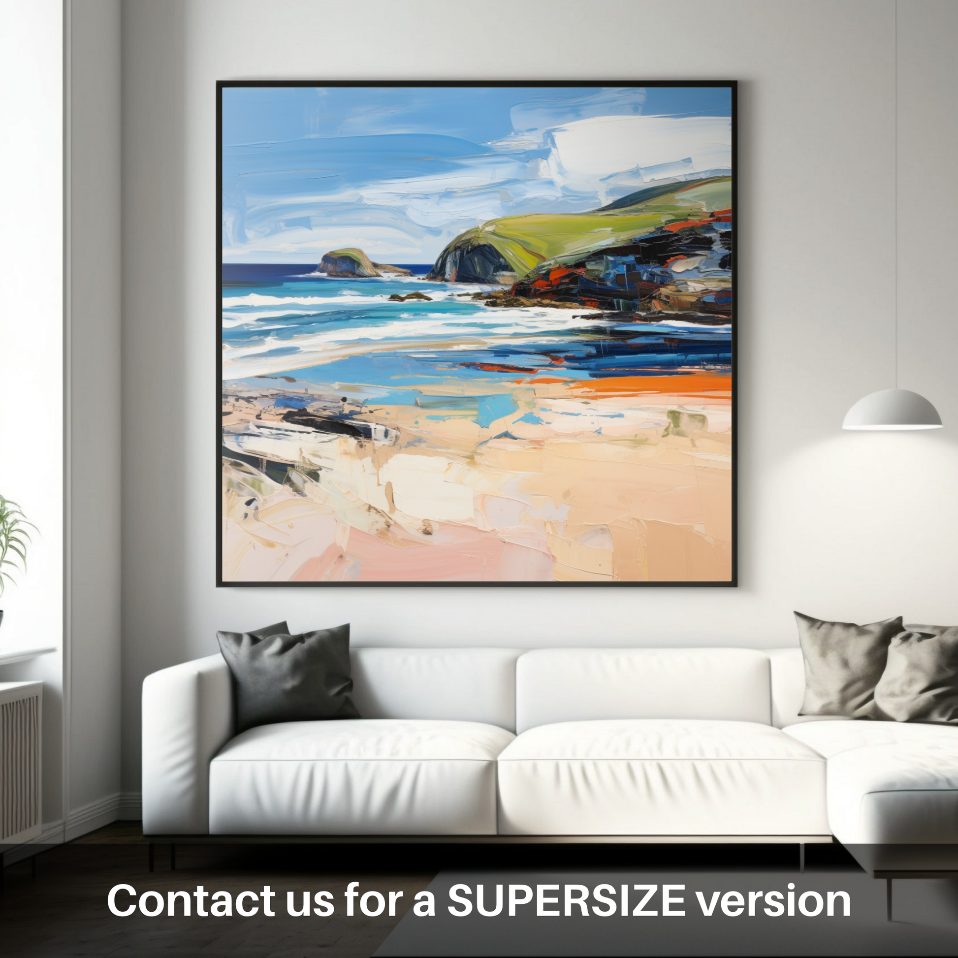 Huge supersize print of Sandwood Bay, Sutherland