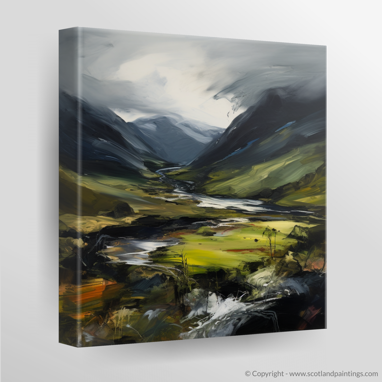 Canvas Print of Glen Strathfarrar, Highlands