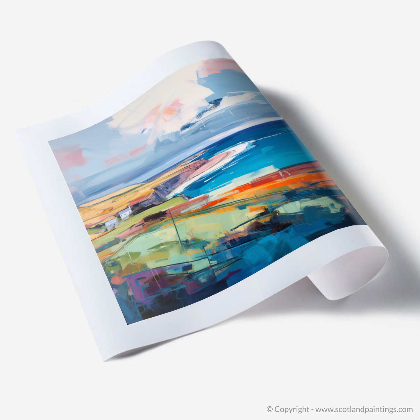 Art Print of Orkney, North of mainland Scotland