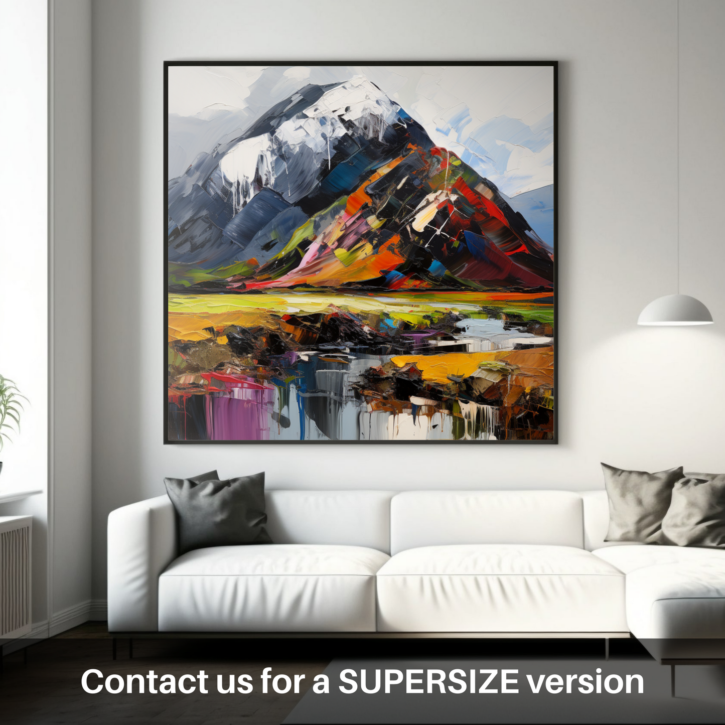 Huge supersize print of Ben Nevis